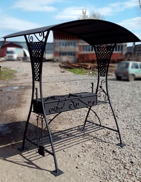 Кованые мангалы на заказ в Москве